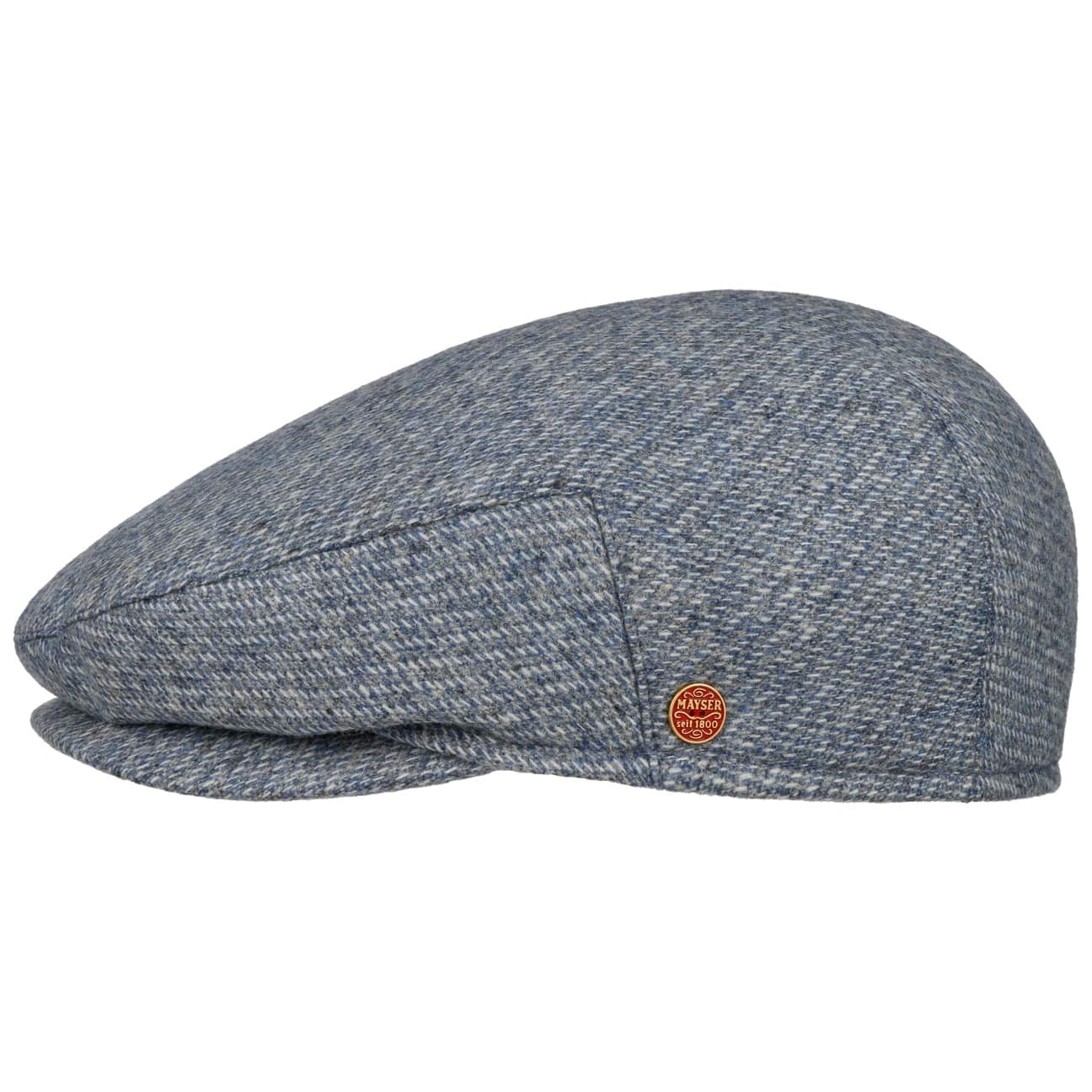 mayser-merlino-check-flatcap-mit-ohrenklappen-herren-schurwolle image 6