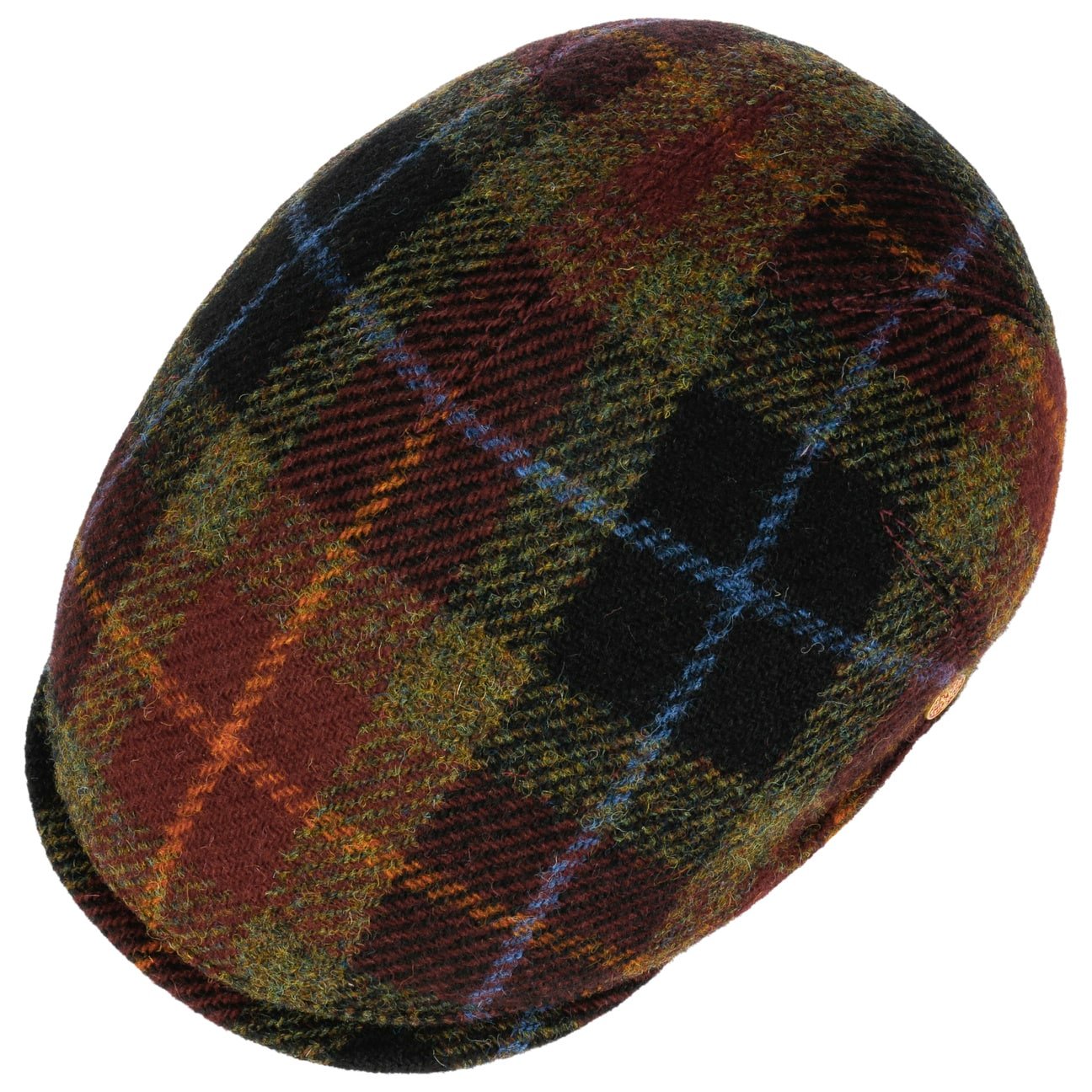 mayser-sidney-harris-tweed-flatcap-aus-schurwolle-mit-karo image 3
