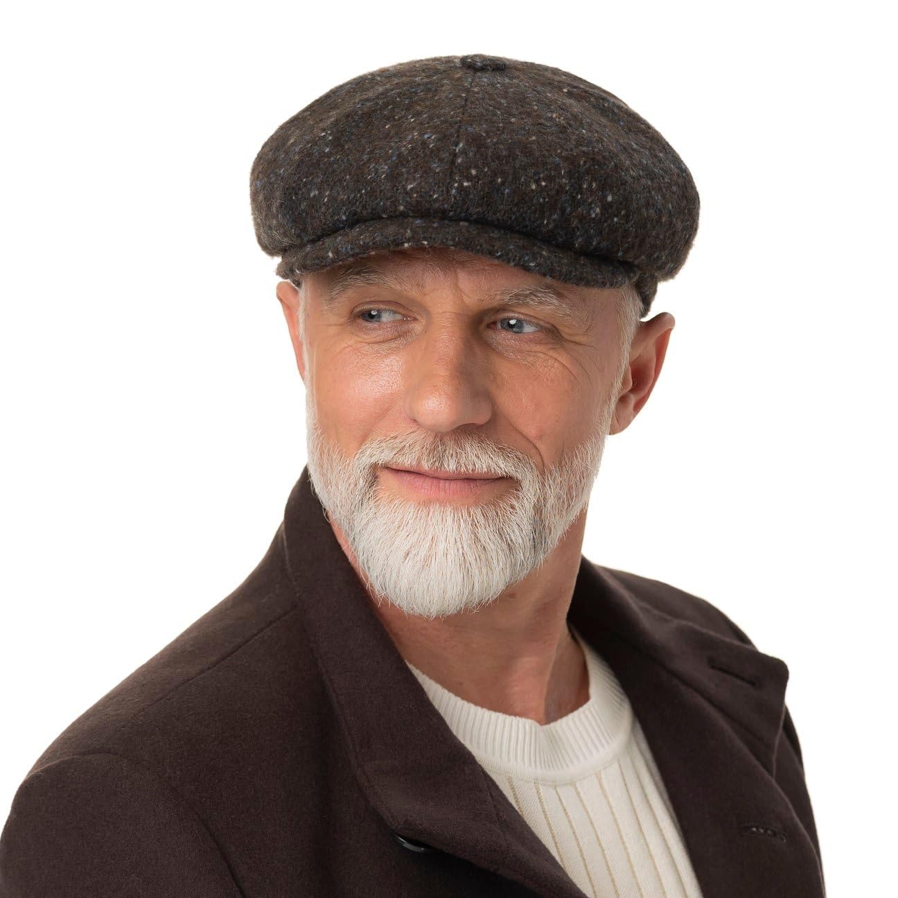 stetson-hatteras-newsboy-flatcap-schurwolle-meliert-made-in-eu image 2