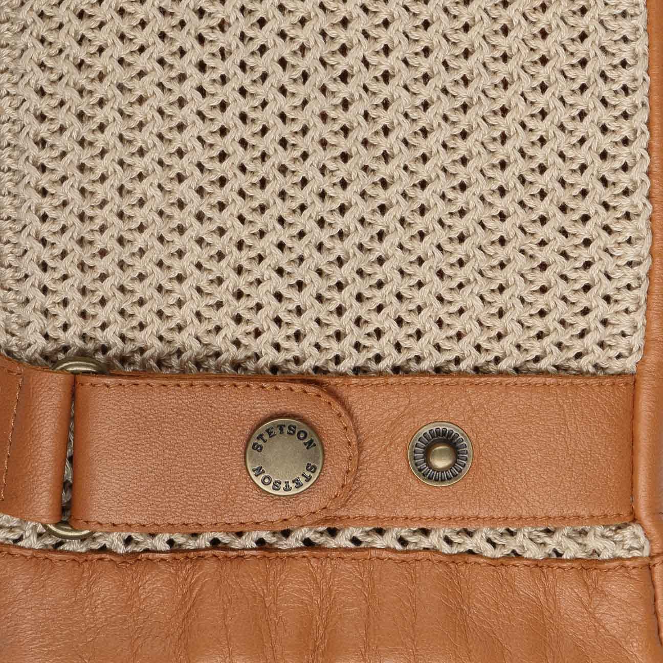 stetson-sheep-nappa-knit-handschuhe-leder-damen-herren image 2