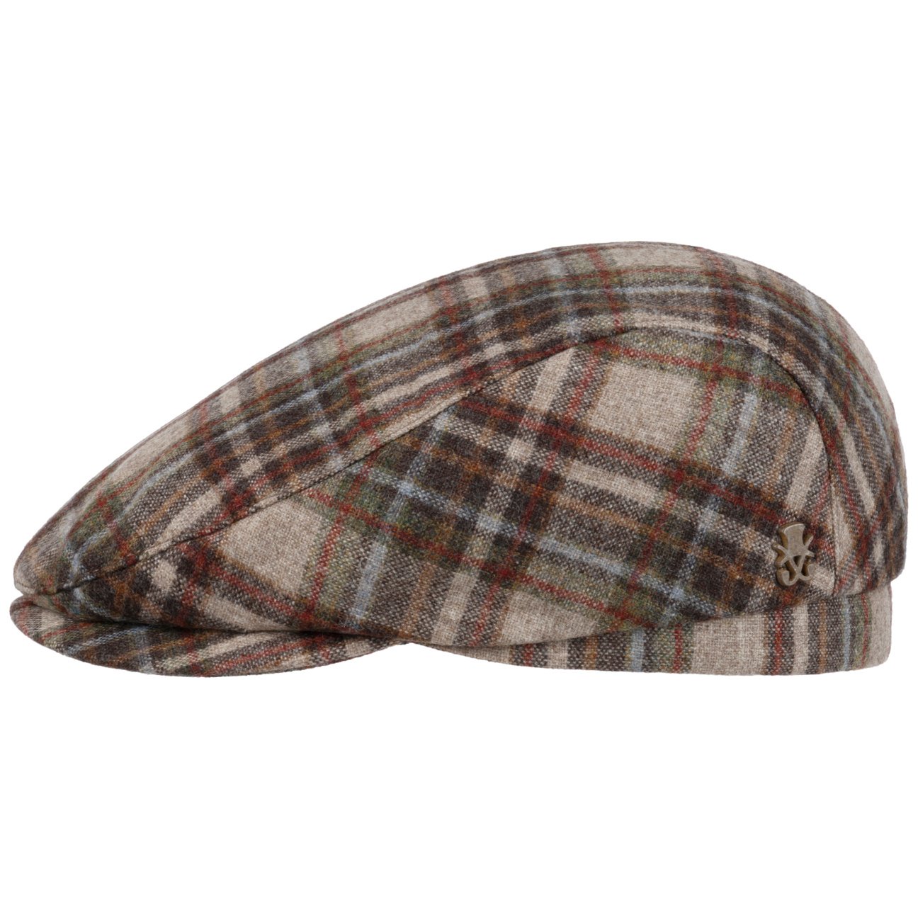 mayser-kent-check-flatcap-zechbauer-wolle-kaschmir-karo image 2