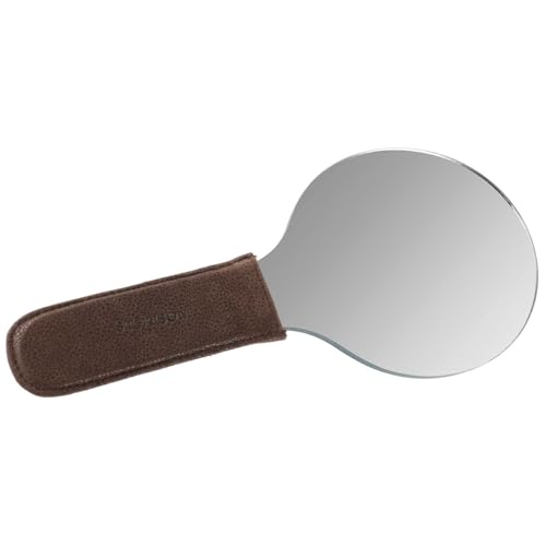 stetson-safety-glass-handspiegel-mit-ledergriff-silber-made-in-germany image 6
