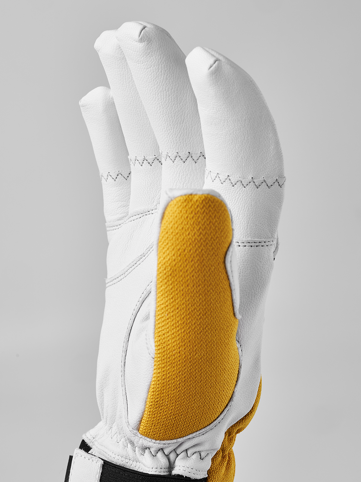hestra-couloir-5-finger-skihandschuhe-ziegenleder-czone image 2