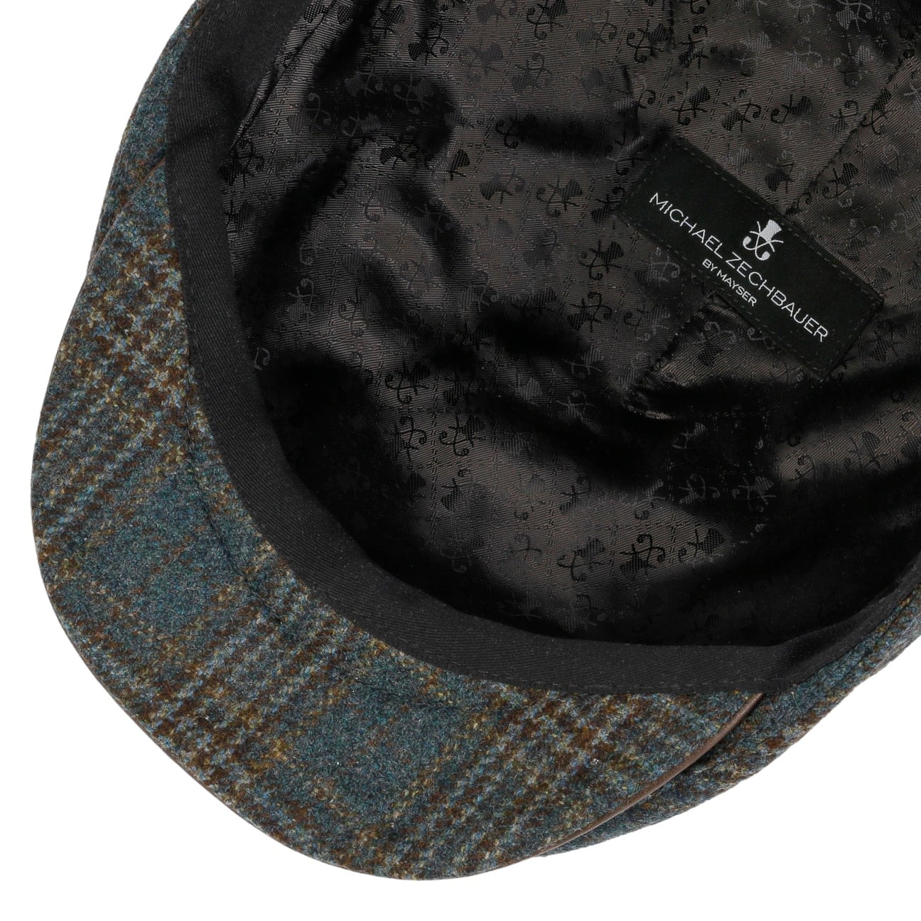 mayser-marzio-wool-flatcap-zechbauer-karo-schirmm-tze-schurwolle image 3