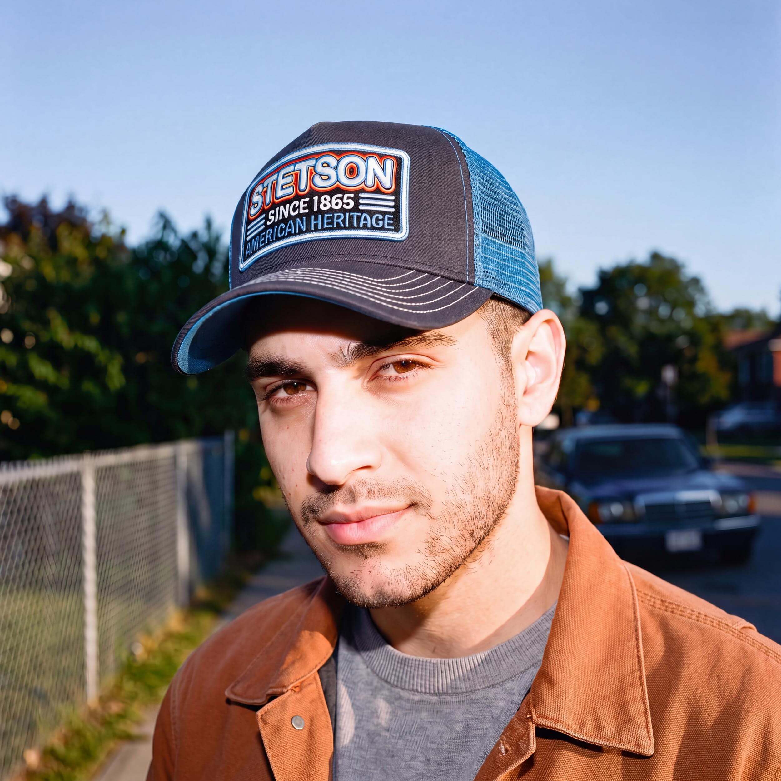 stetson-american-heritage-trucker-snapback-cap-herren-sommer image 2