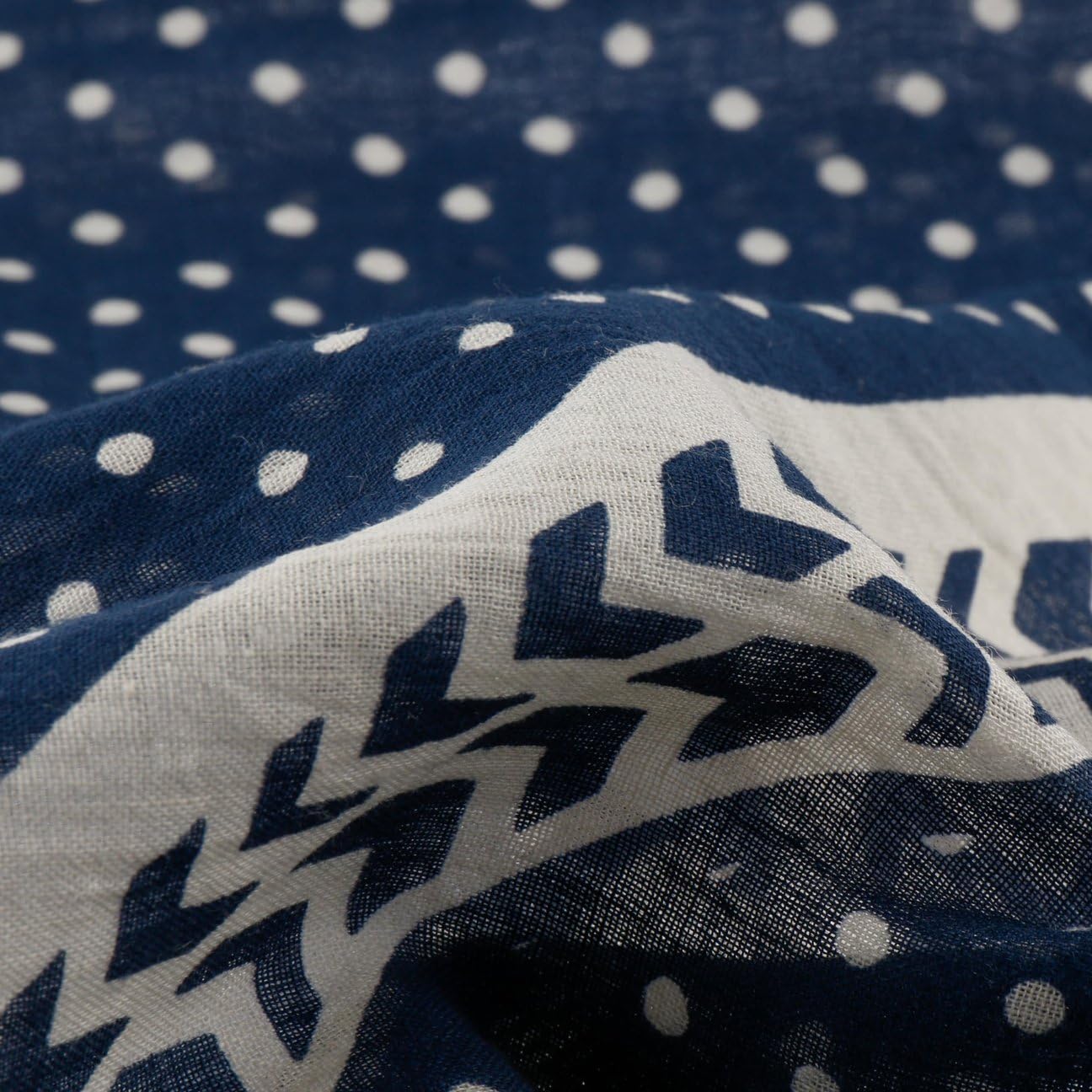 stetson-abstract-geometric-bandana-schal-aus-baumwolle-unisex image 4