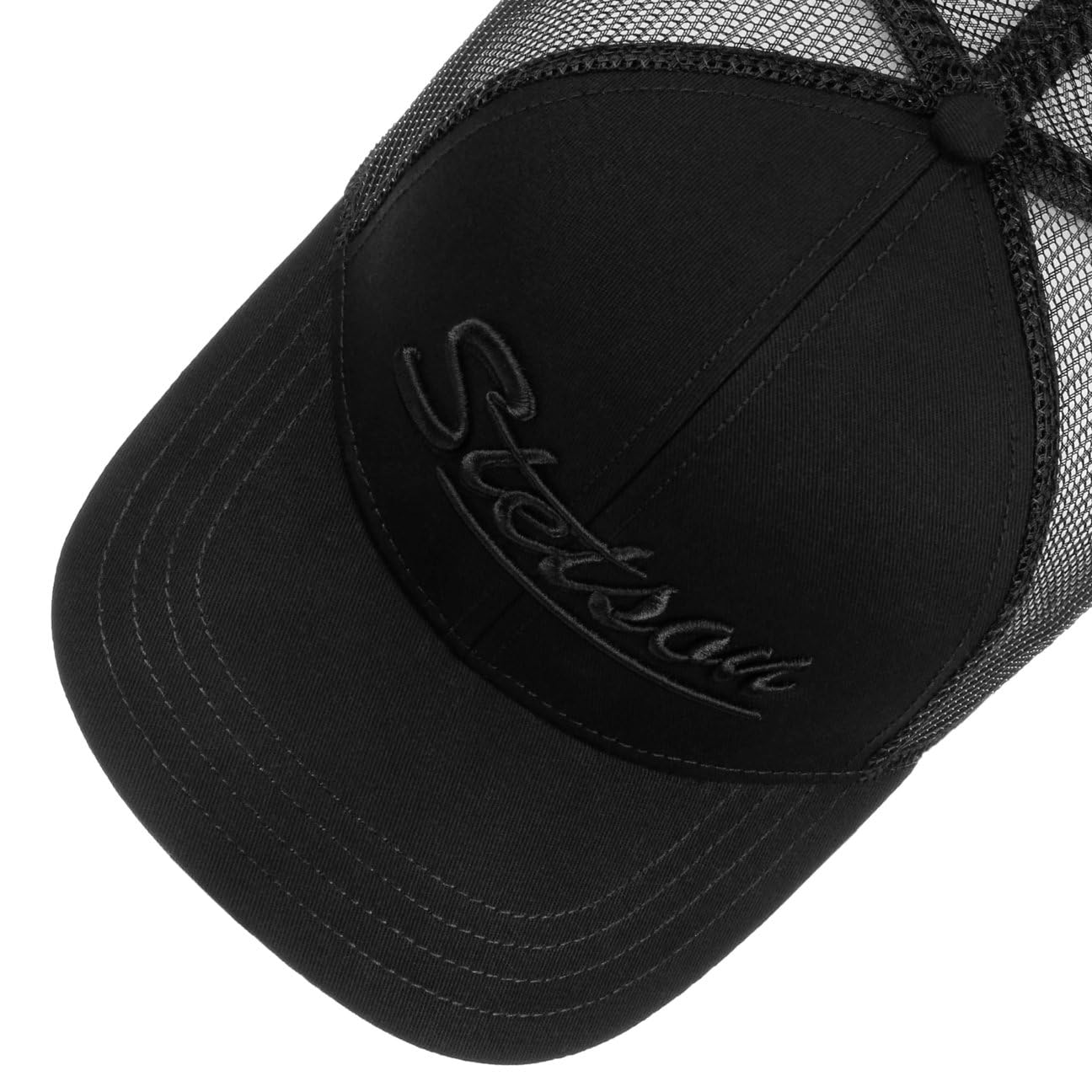 stetson-monochrome-trucker-cap-herren-baumwoll-twill-snapback image 3