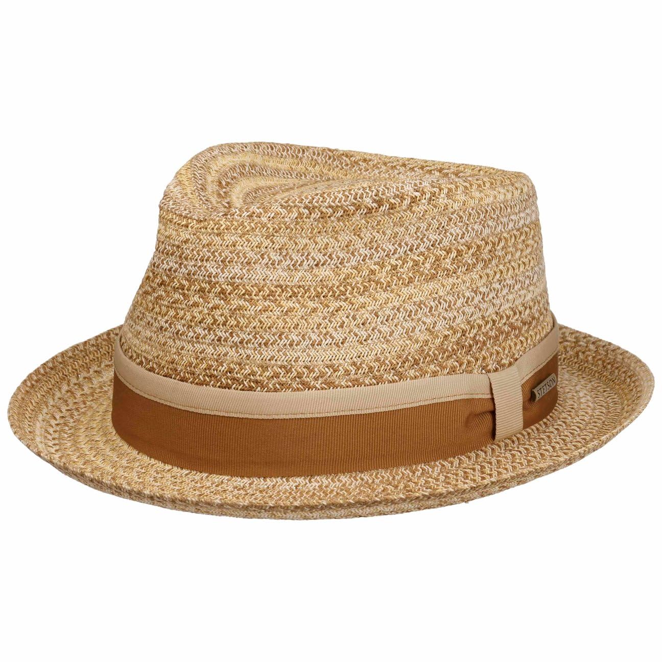 stetson-bellano-toyo-player-strohhut-meliert-mit-ripsband image 1