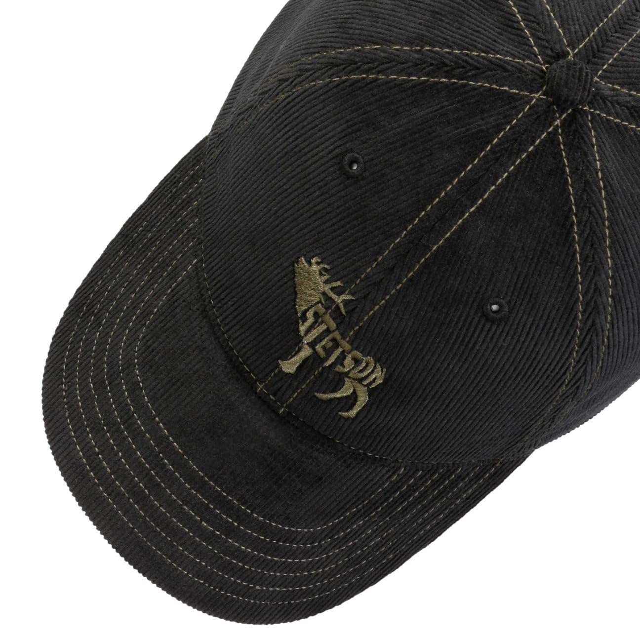 stetson-embroidered-deer-cordcap-baseballcap-cord-herren image 3