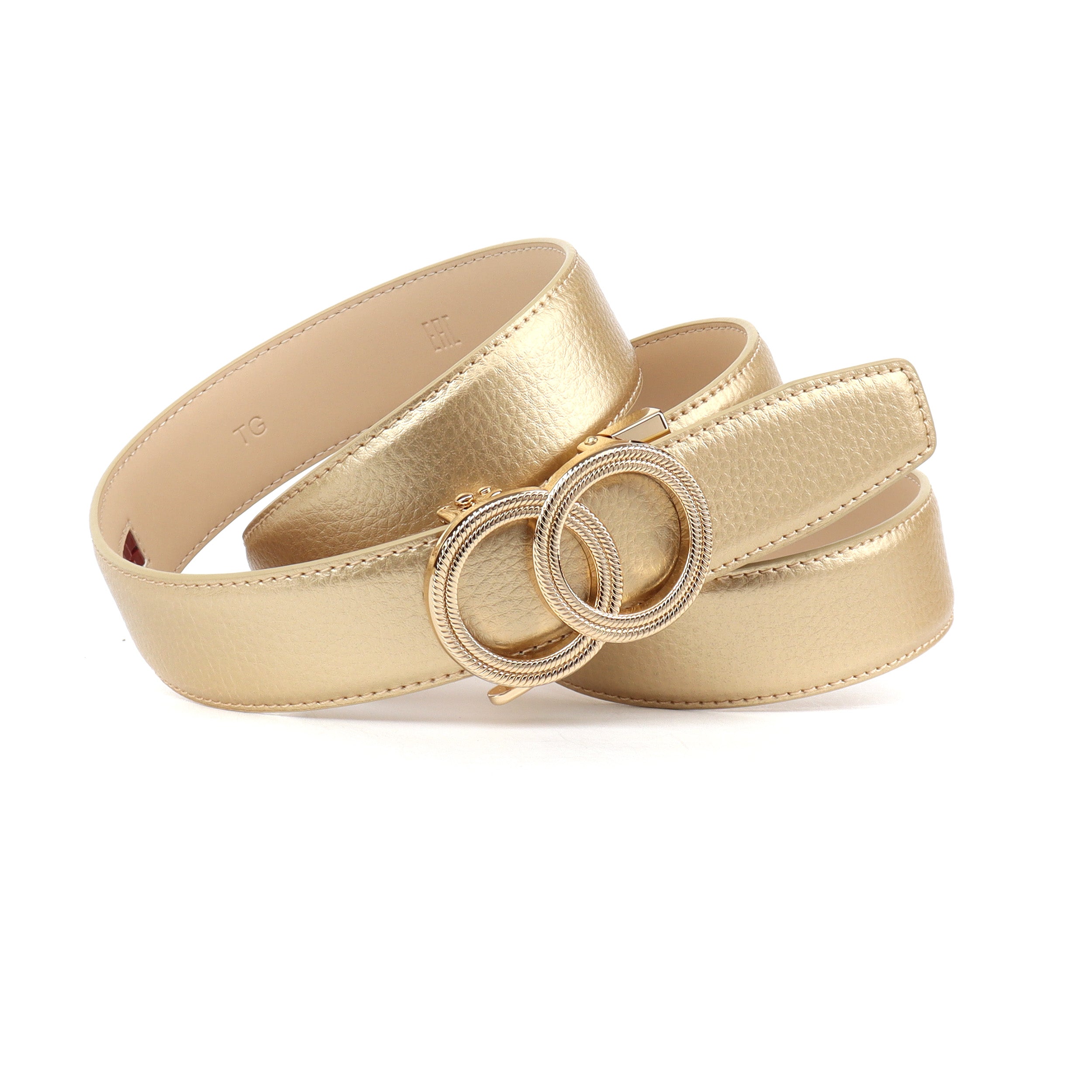 anthoni-crown-damen-automatikg-rtel-4rttg-lederg-rtel-gold-mit-doppelring-schlie image 1