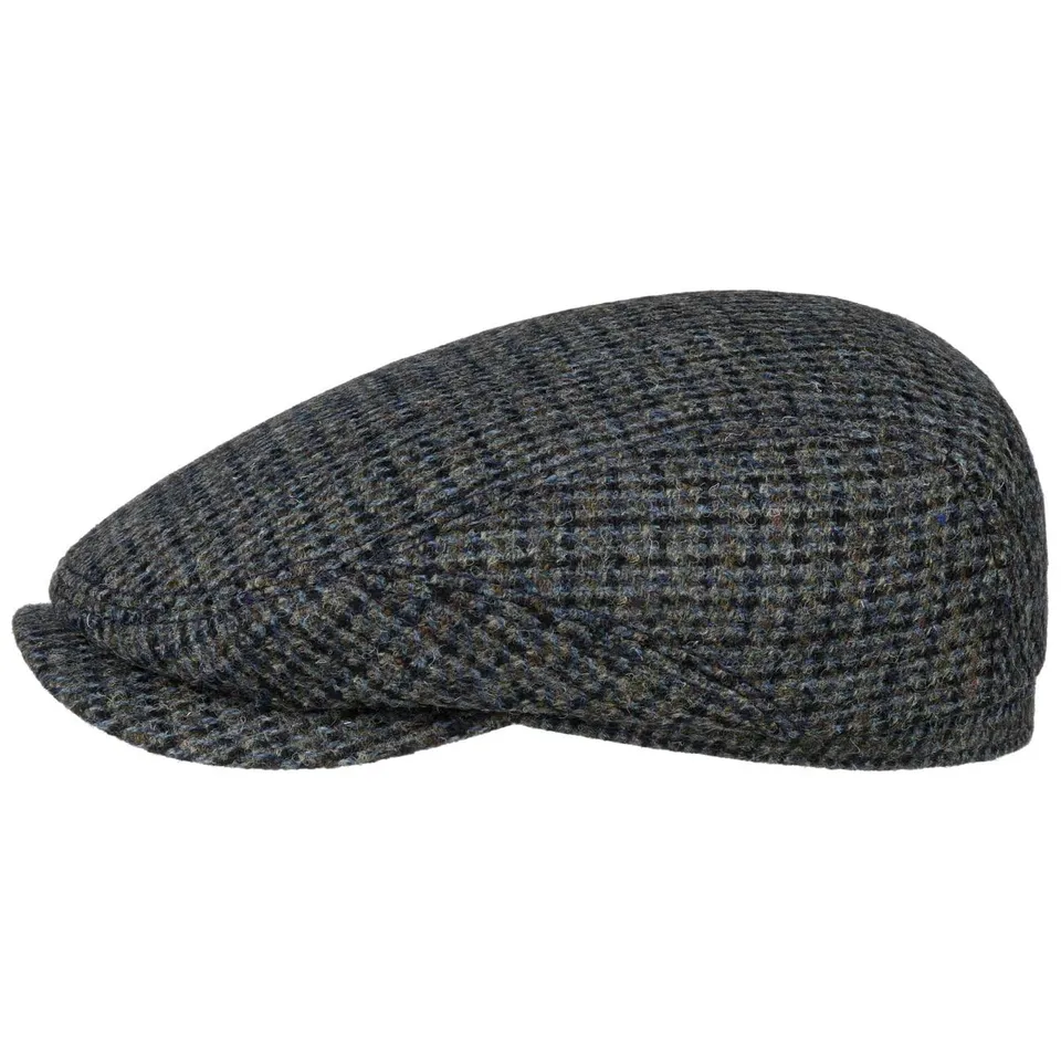 stetson-brayton-harris-tweed-driver-flatcap-schurwolle-handgefertigt-in-deutschl image 1