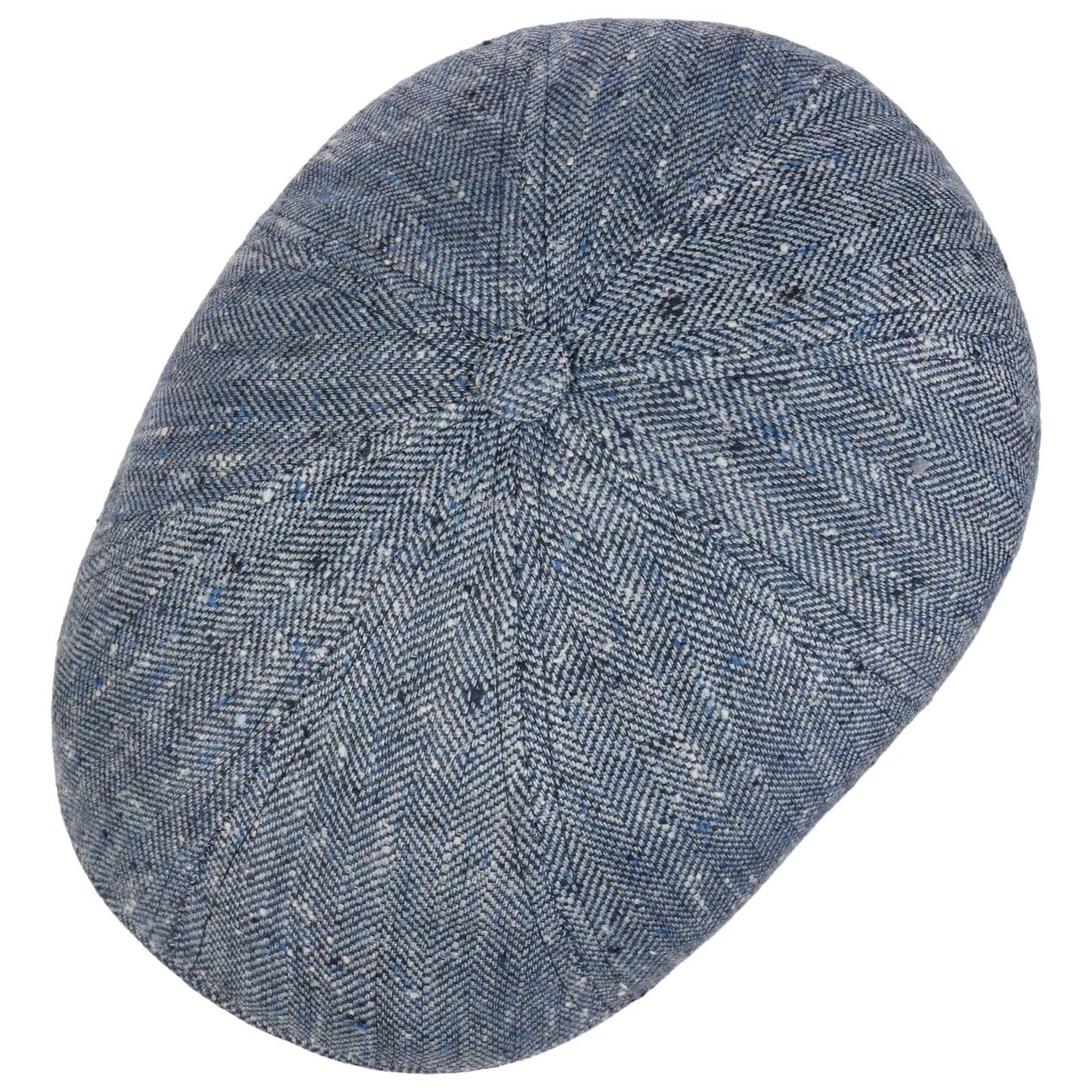 stetson-claverford-flatcap-8-panel-herringbone-aus-seidenmix-nachhaltig image 2