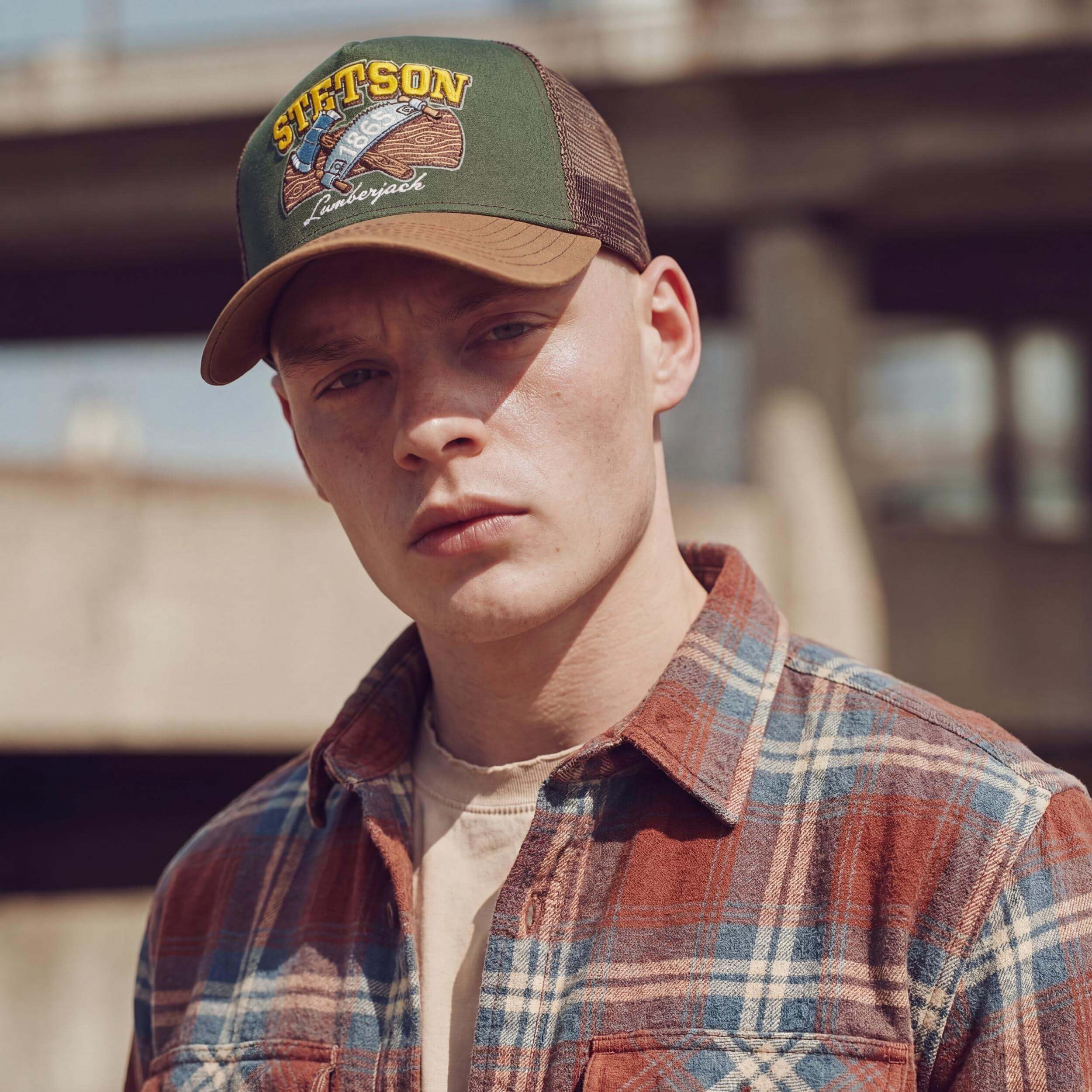 stetson-lumberjack-trucker-cap-mesh-verstellbar-mehrfarbig image 3