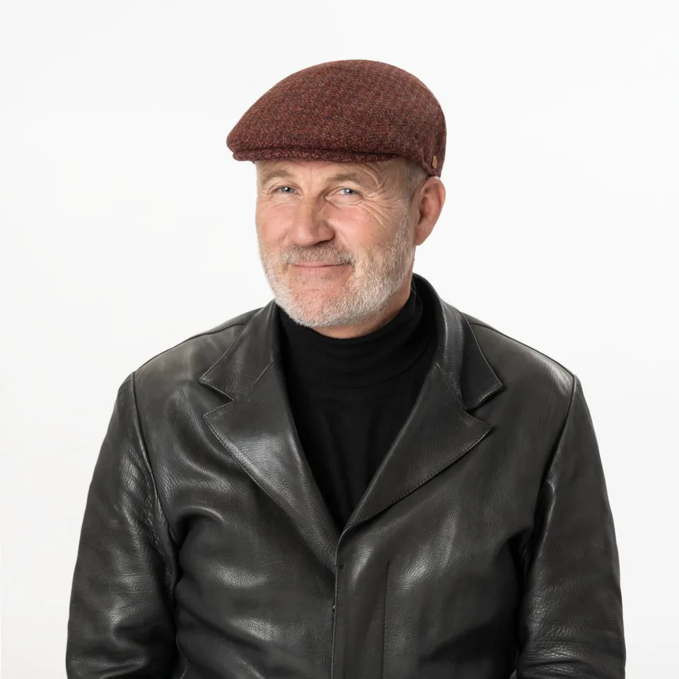 mayser-sidney-harris-tweed-flatcap-aus-schurwolle-mit-karo image 1