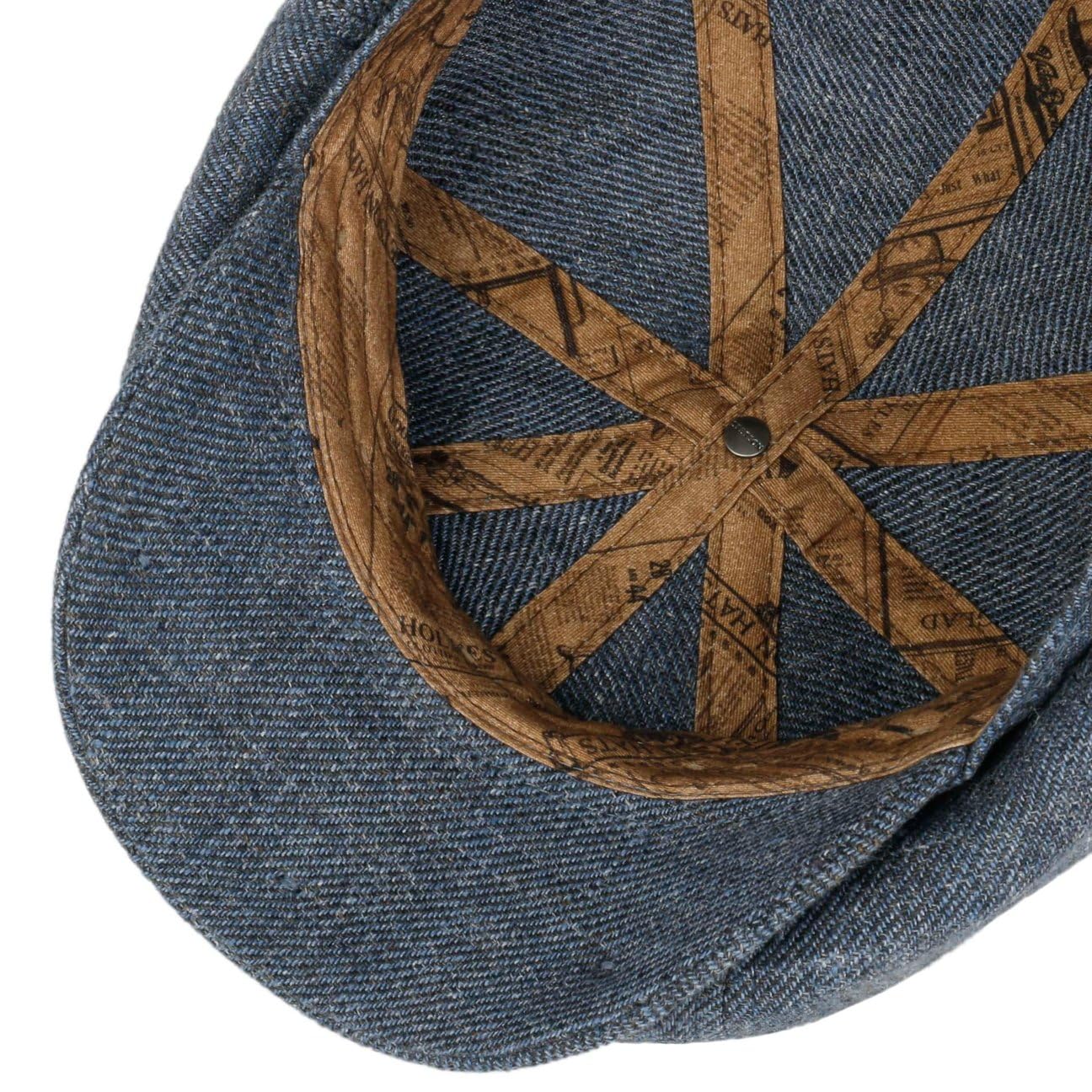 stetson-hatteras-inspection-tag-flatcap-leinen-baumwolle image 4