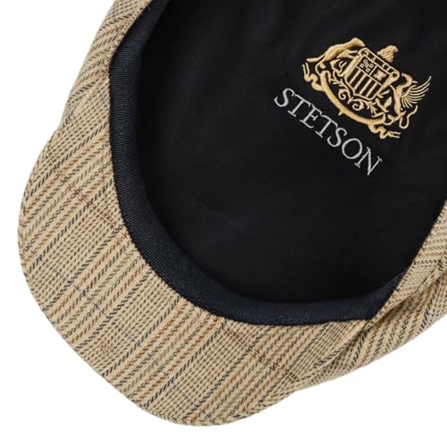stetson-driver-flatcap-linen-mix-stripe-made-in-germany-herren image 7