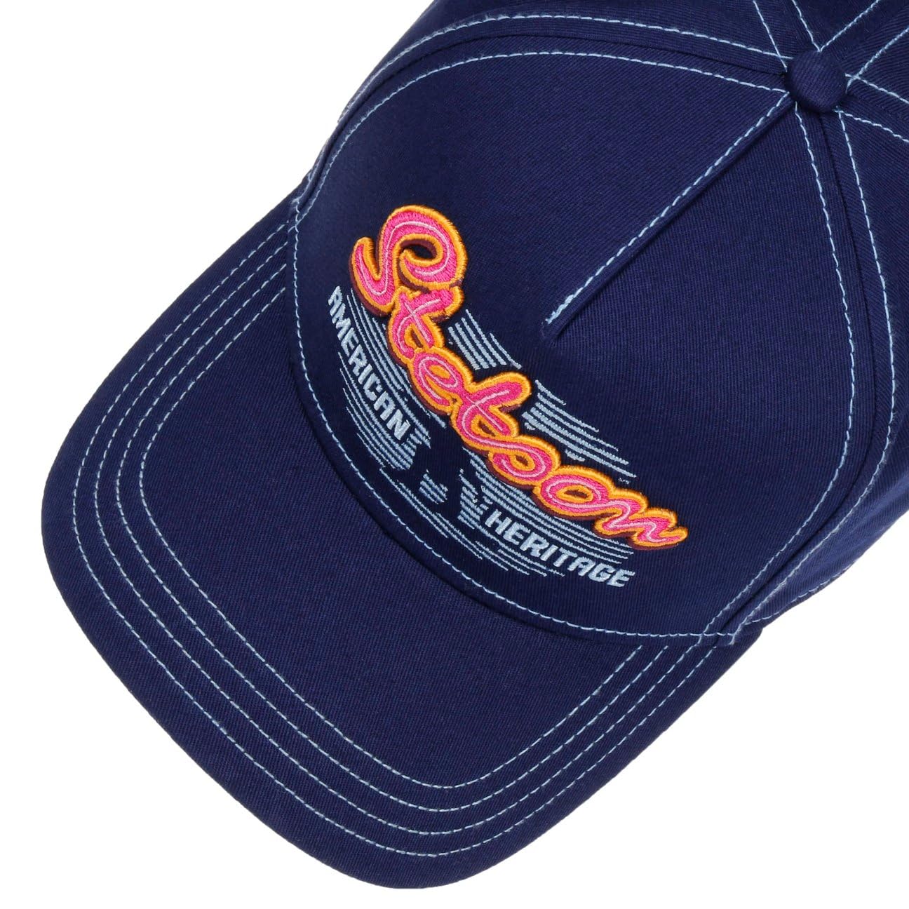 stetson-neon-wordmark-trucker-cap-snapback image 3