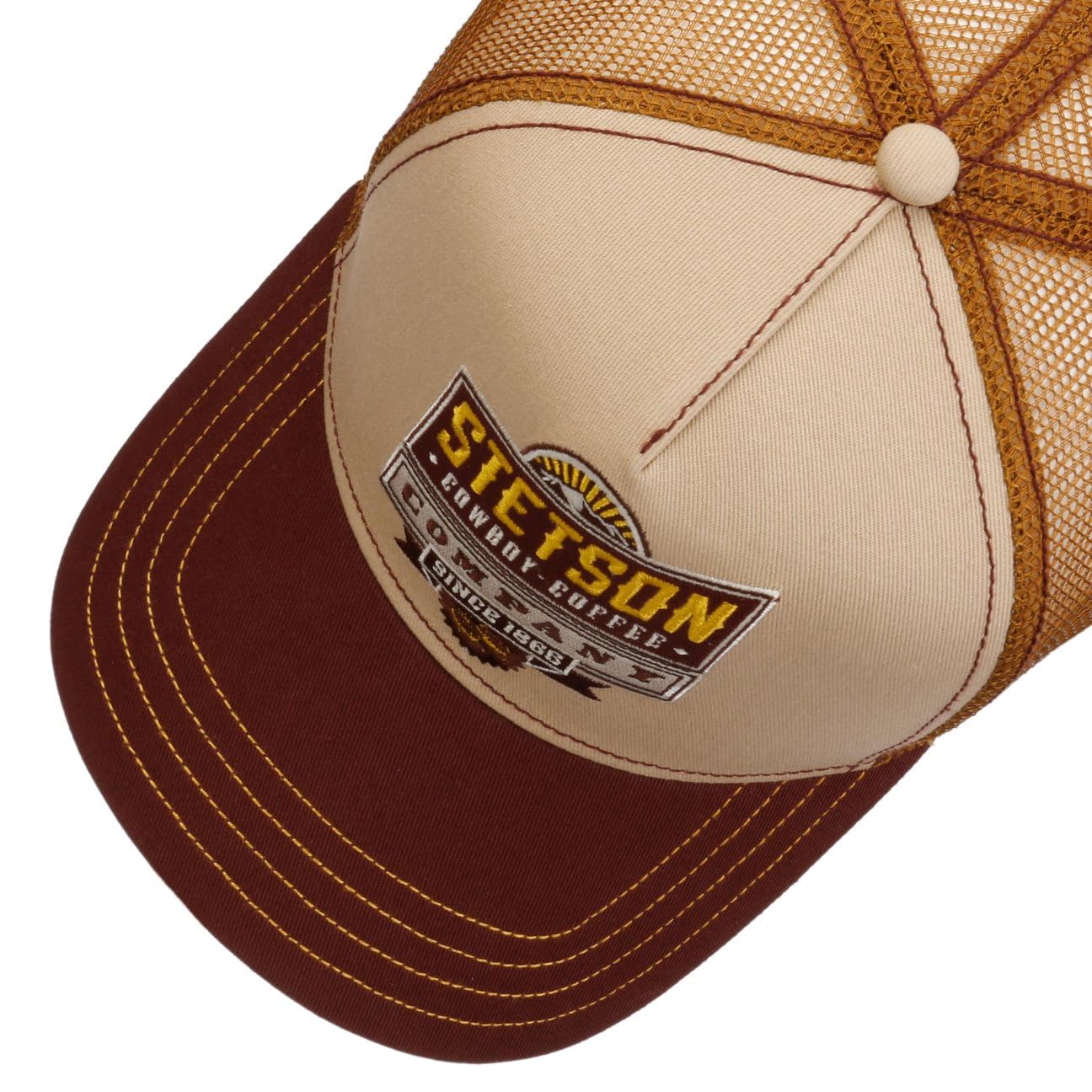 stetson-cowboy-coffee-truckercap-snapback-baumwolle-mesh-f-r-damen-und-herren image 4