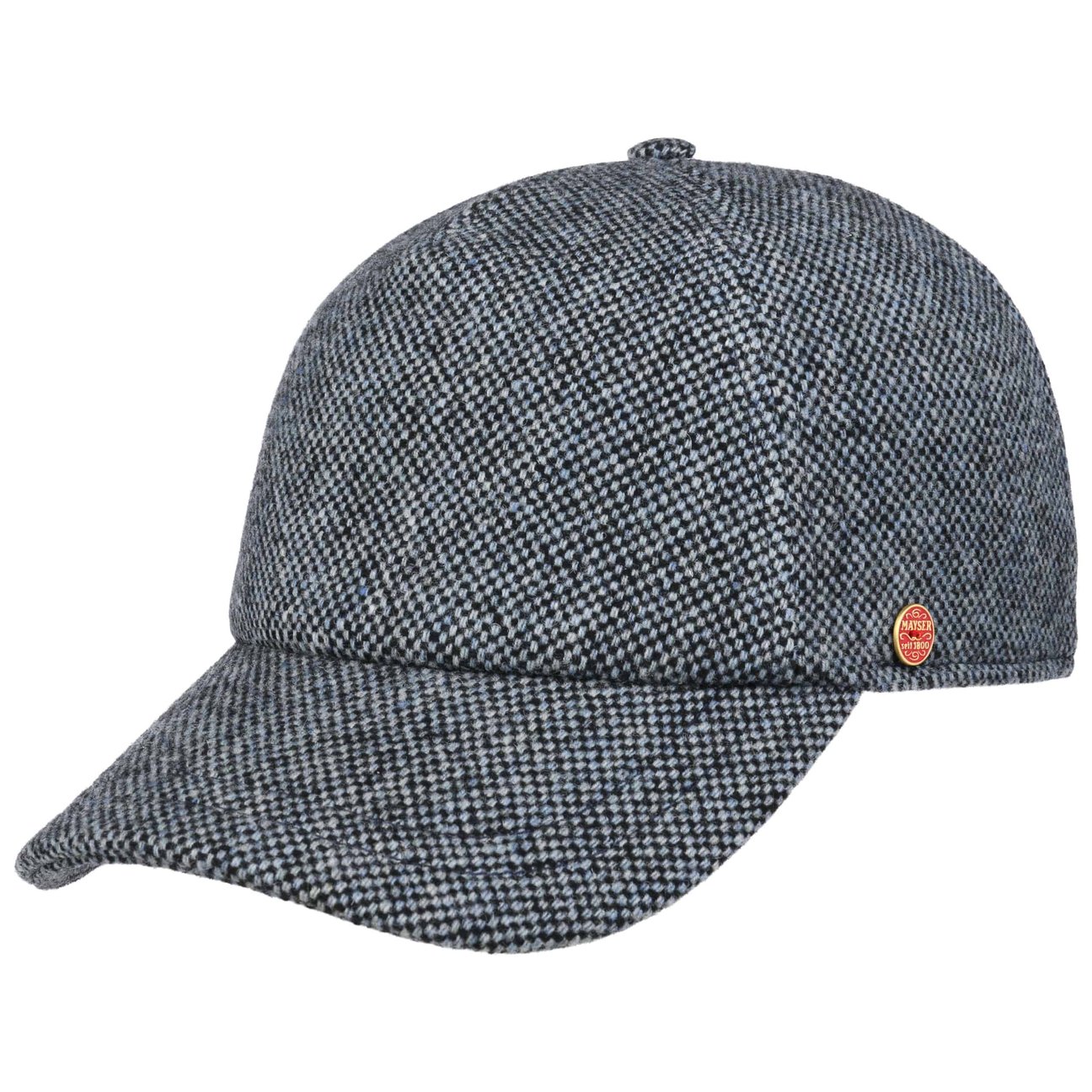 mayser-classic-morgan-tweed-cap-schurwolle-meliert image 5