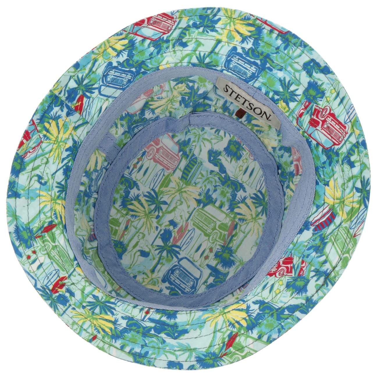 stetson-beach-vibes-bucket-stoffhut-baumwolle-leinen-mix-mehrfarbig image 3