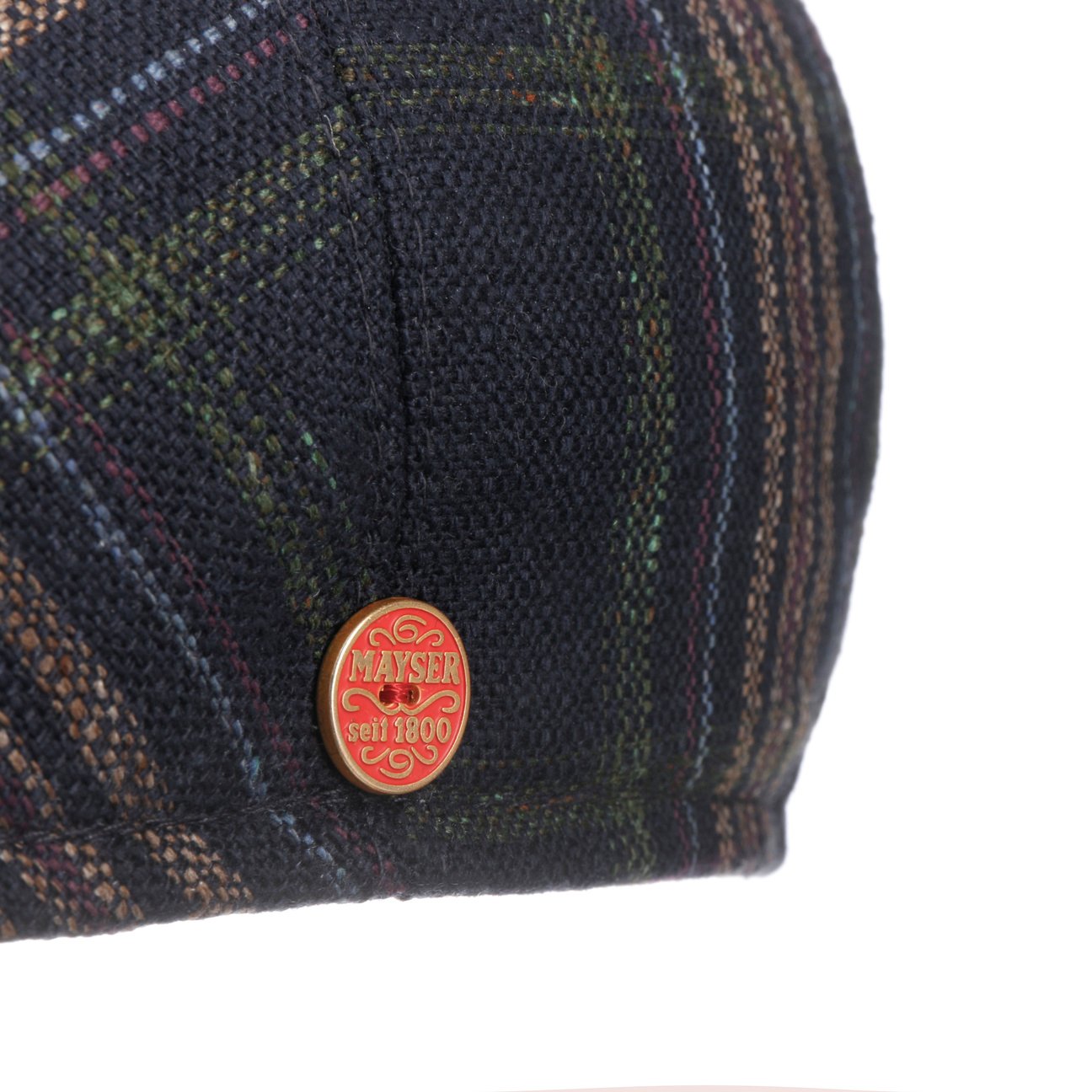 mayser-simon-plus-flatcap-mit-ohrenklappen-aus-seide-im-karo image 7