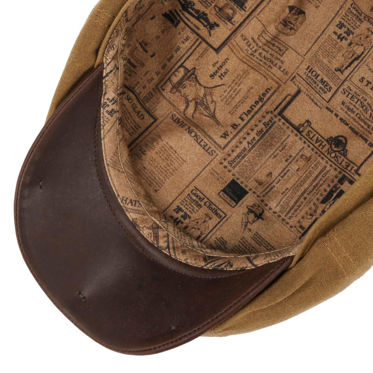 stetson-hatteras-waxed-flatcap-baumwolle-leinen-herren-made-in-germany image 4