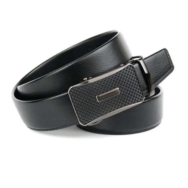 anthoni-crown-g-rtel-3flt10c-mit-flecht-schlie-e-herren-lederg-rtel-3-5-cm-autom image 1