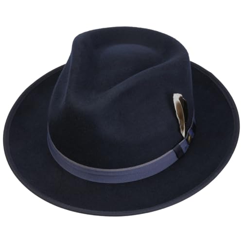 stetson-hulbert-fedora-wollfilz-bogart-hut-herren-herbst-winter image 6