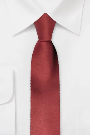 ascot-krawatte-uni-satin-bordeaux-100-seide-7-5-x-150-cm image 1