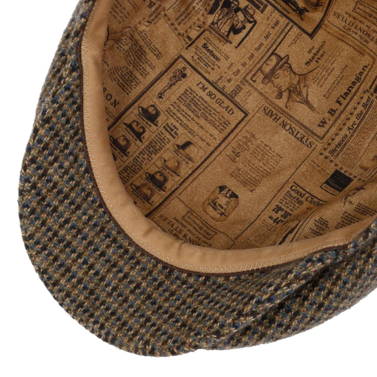 stetson-hepscott-schirmm-tze-minikaro-meliert-made-in-germany-herren image 3
