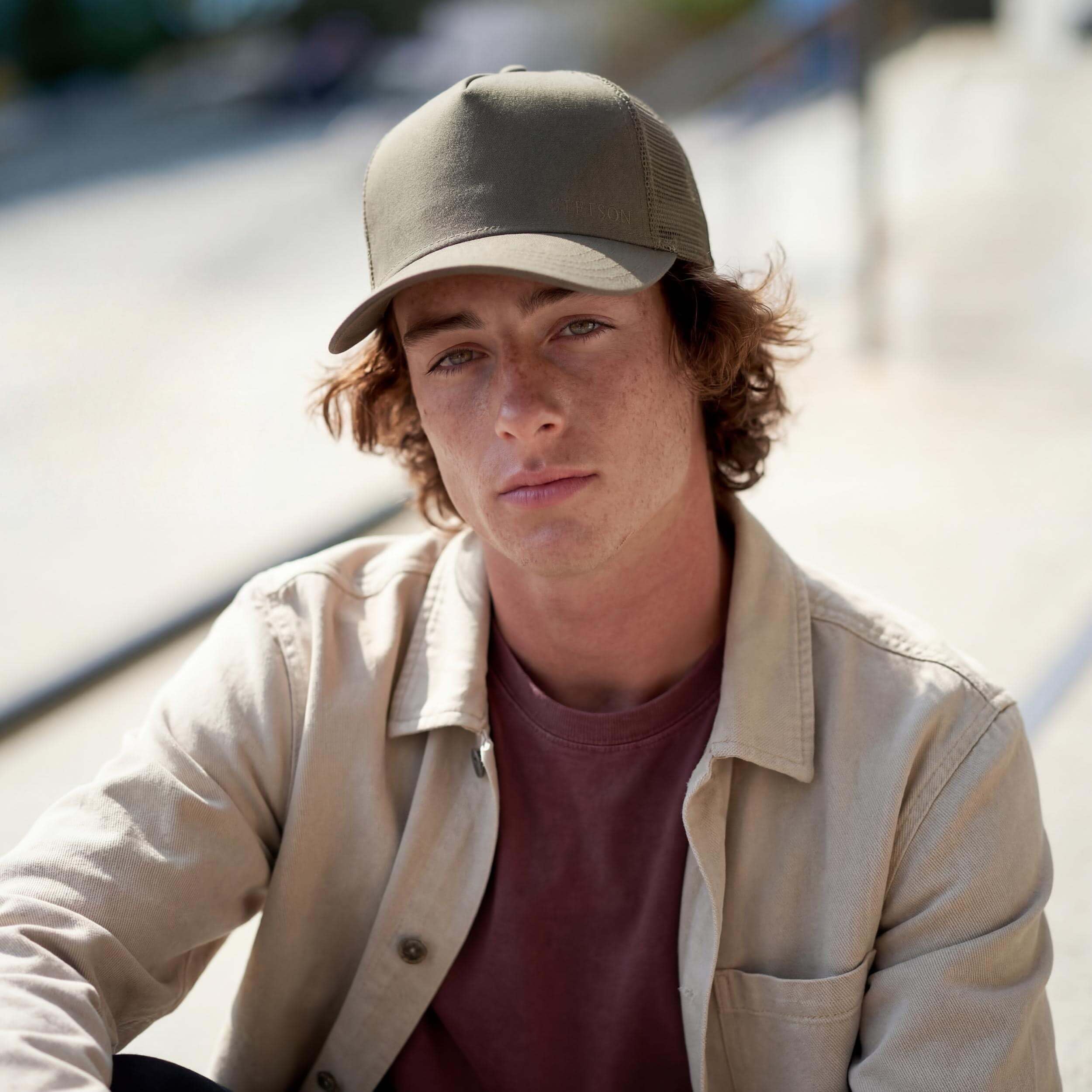 stetson-brooklin-trucker-cap-6-panel-uni-snapback-baumwolle-mit-mesh image 3