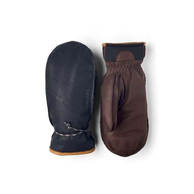 hestra-wakayama-mitt-fausthandschuh-ski-retro-leder image 1
