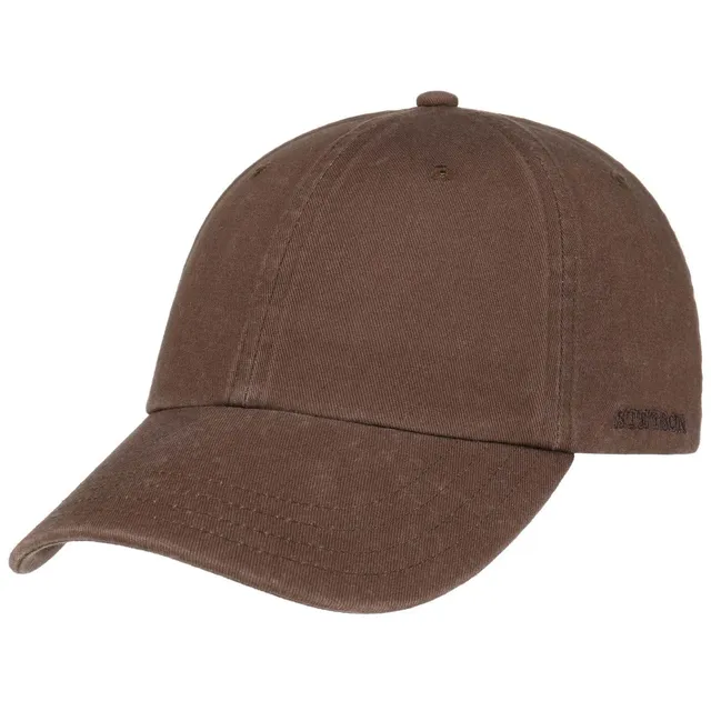 stetson-rector-baseballcap-baumwolle-uv-schutz-40-strapback-braun-one-size image 1