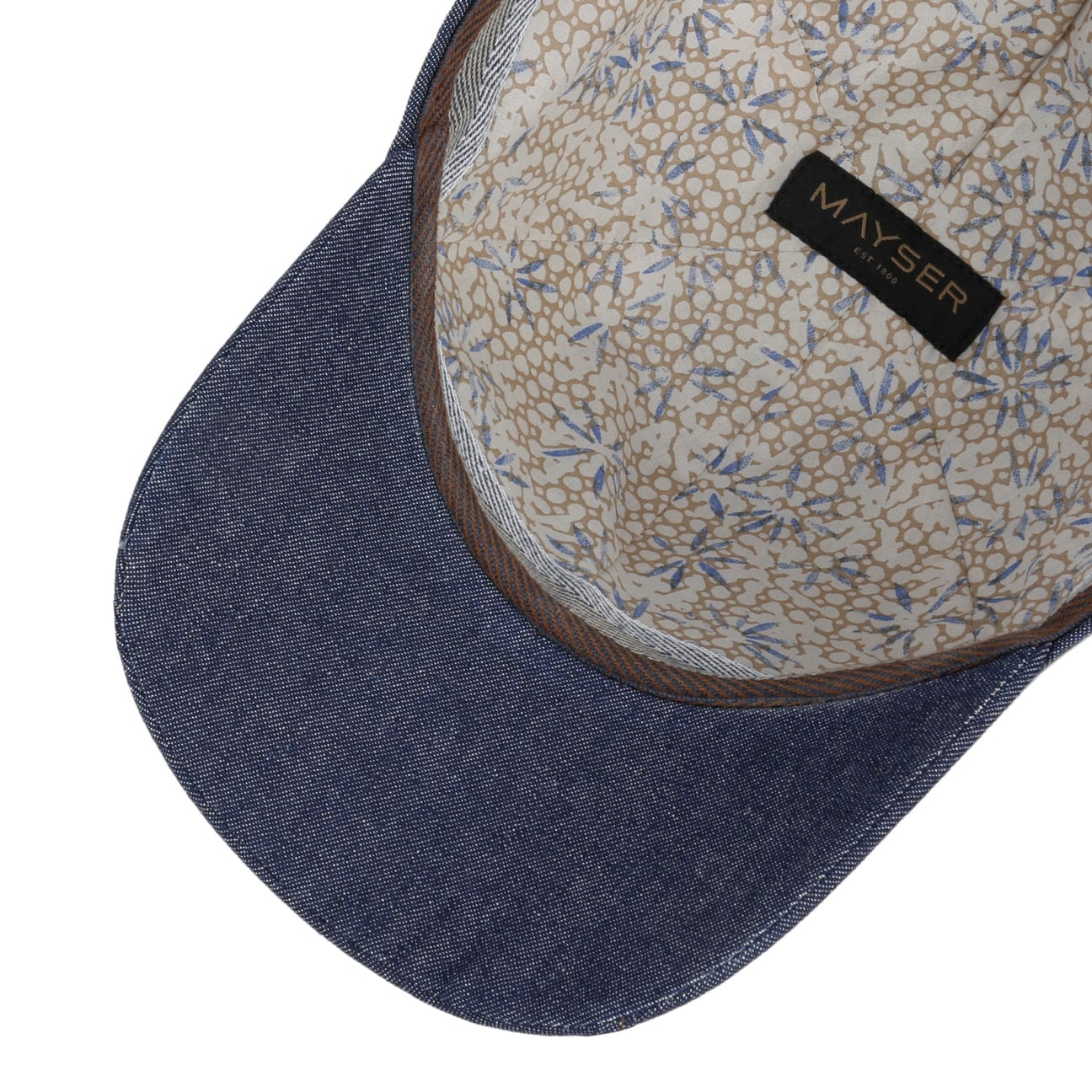 mayser-classic-denim-cap-baseballcap-aus-baumwolle image 5