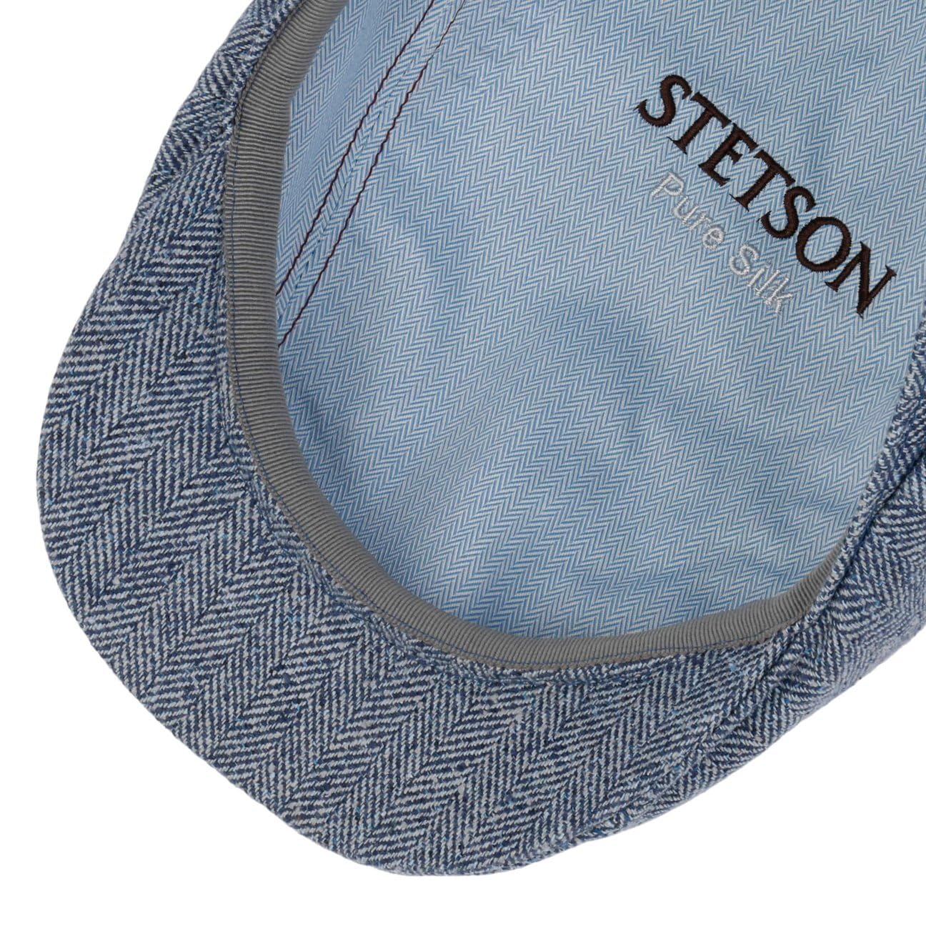 stetson-harridge-silk-flatcap-fischgrat-herren-schirmm-tze-mehrfarbig-made-in-ge image 4