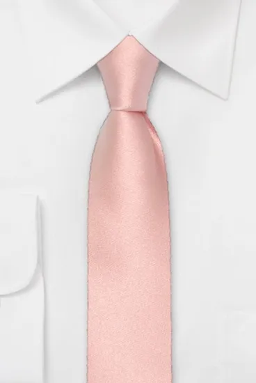 ascot-krawatte-uni-satin-ros-aus-100-seide image 1