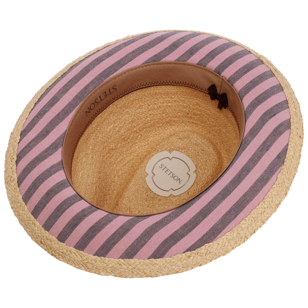 stetson-veluro-fedora-strohhut-mit-uv-schutz-40-fr-hling-sommer image 3