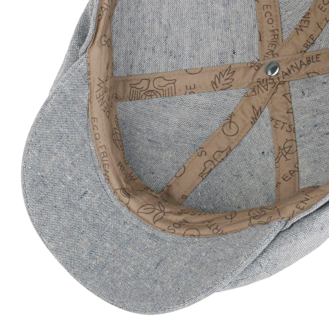 stetson-hanover-flatcap-hellblau-herren-nachhaltige-baumwollkappe-made-in-eu image 4