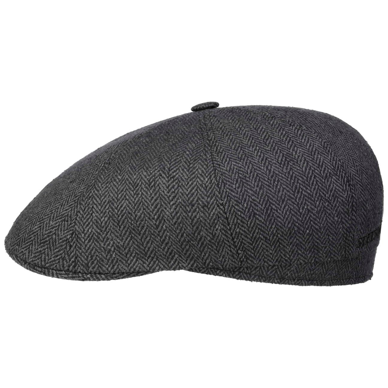 stetson-harridge-silk-flatcap-fischgrat-herren-schirmm-tze-mehrfarbig-made-in-ge image 7