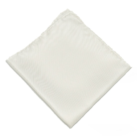 ascot-einstecktuch-seide-uni-perlmut-30-x-30-cm image 1