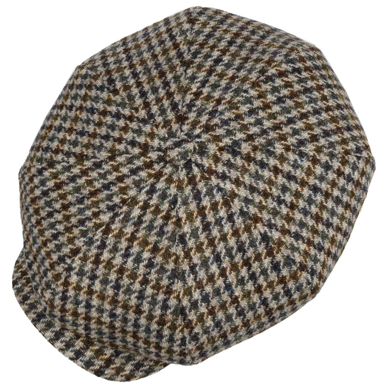 stetson-flatcap-hahnentrittmuster-herren-made-in-germany-winter image 2