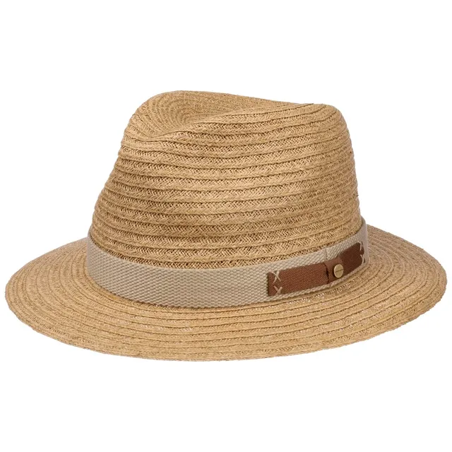 stetson-decato-traveller-raffiahut-mit-garniturband-natur image 1