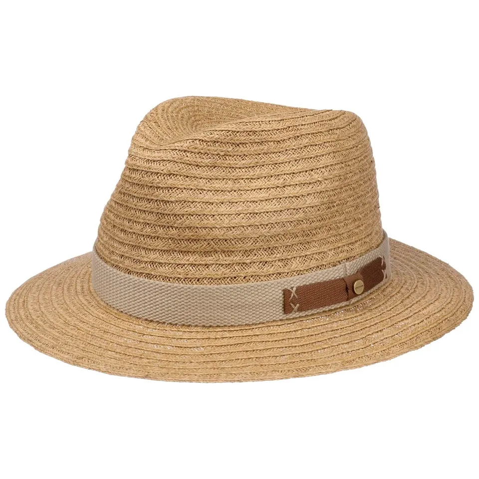 stetson-decato-traveller-raffiahut-mit-garniturband-natur image 1