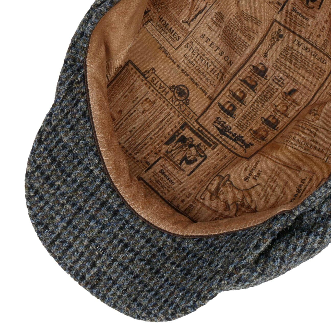 stetson-brayton-harris-tweed-driver-flatcap-schurwolle-handgefertigt-in-deutschl image 4
