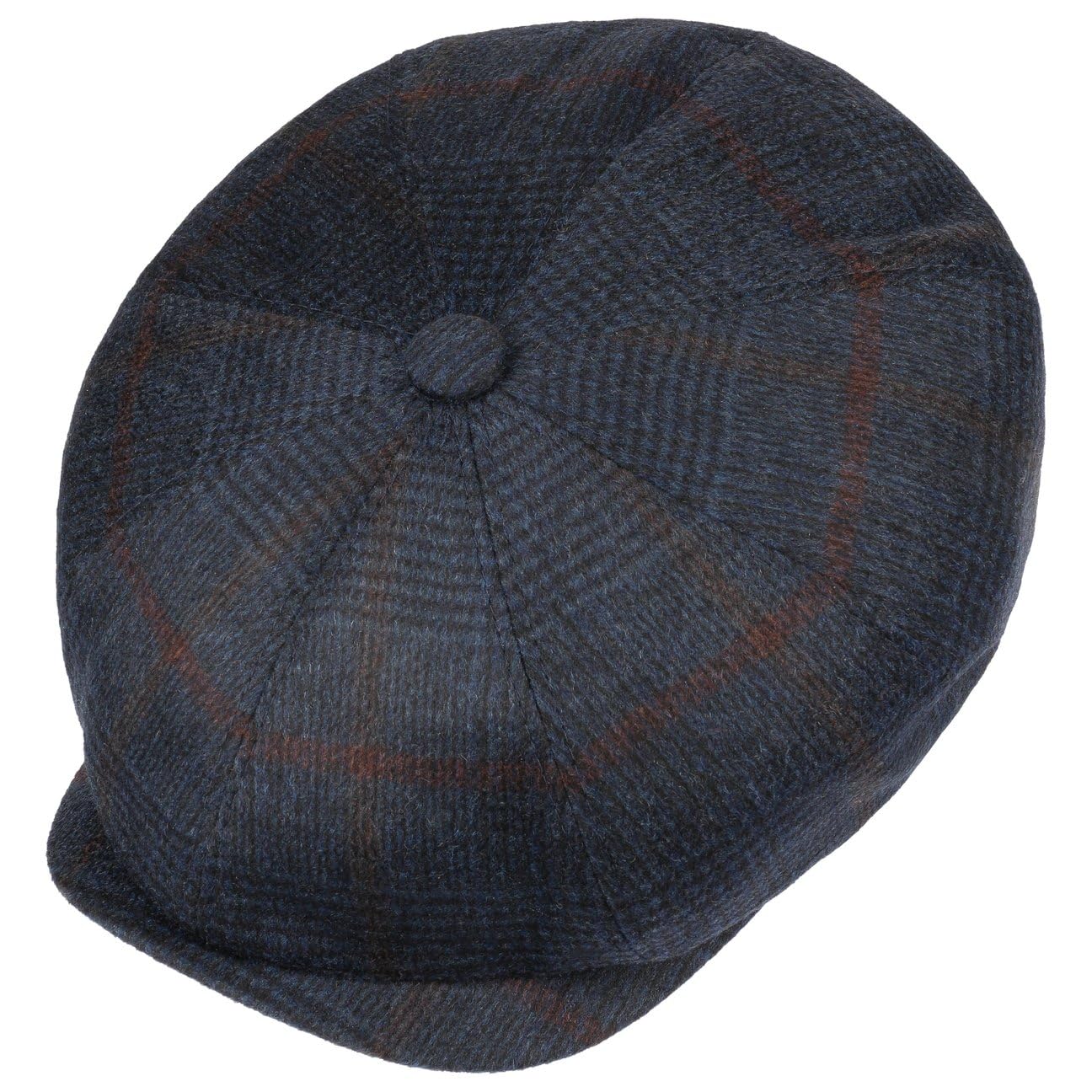 stetson-hatteras-cashmere-check-flatcap-prince-of-wales-herren image 3