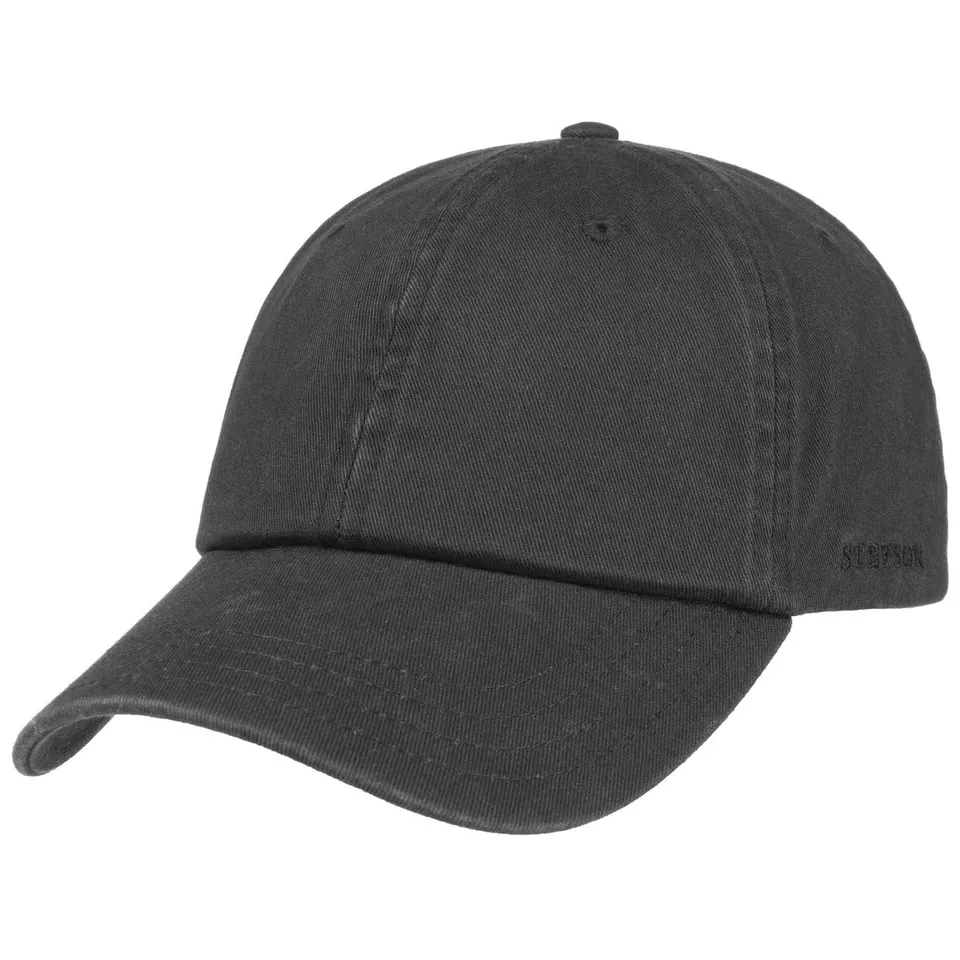 stetson-rector-baseballcap-mit-uv-schutz-40-strapback-schwarz-one-size image 1