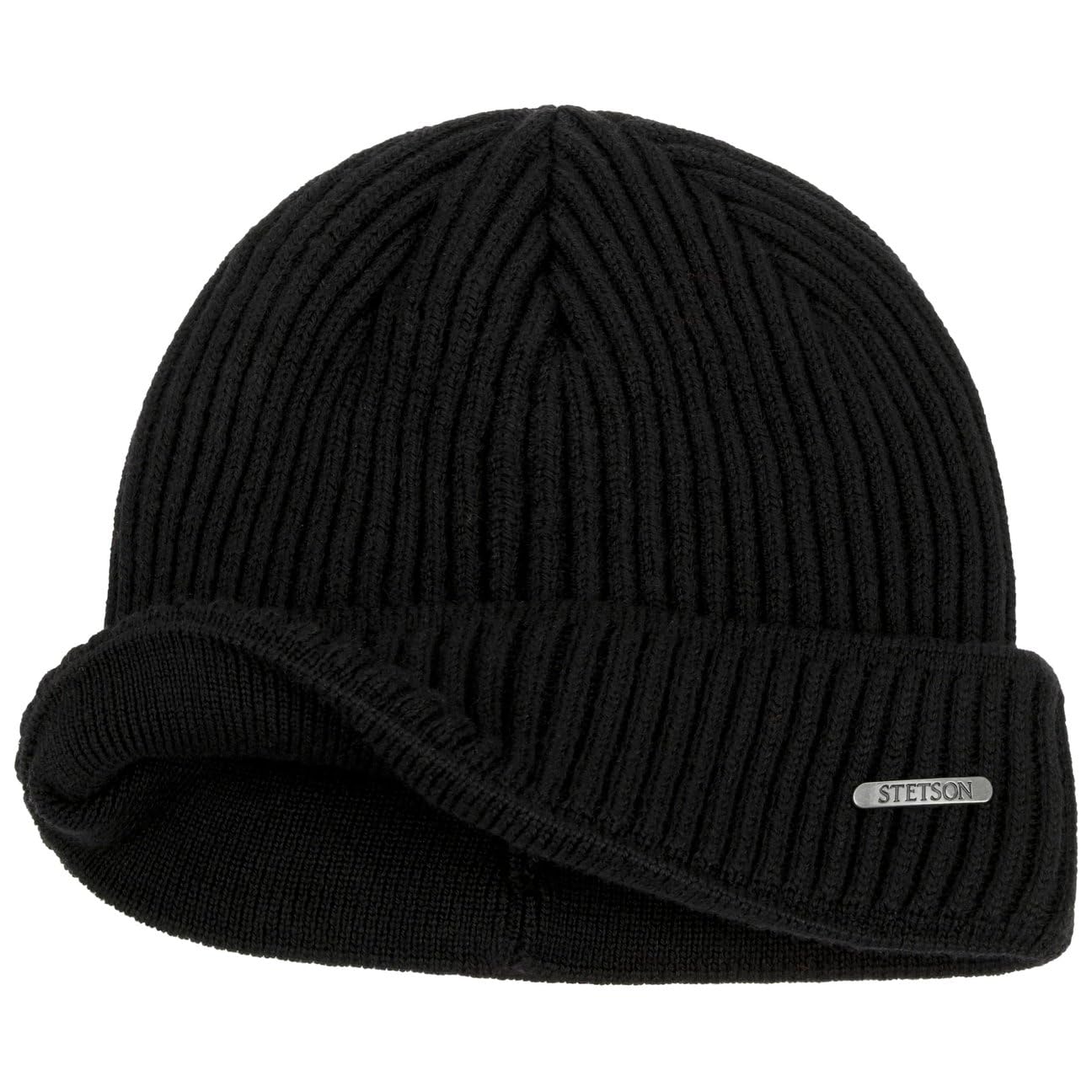 stetson-merinowolle-m-tze-herren-schwarz image 5