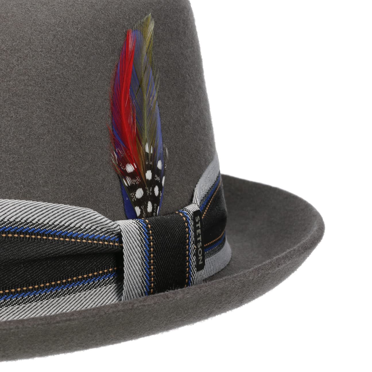 stetson-lancover-diamond-pork-pie-wollhut-schwarz-herren image 6