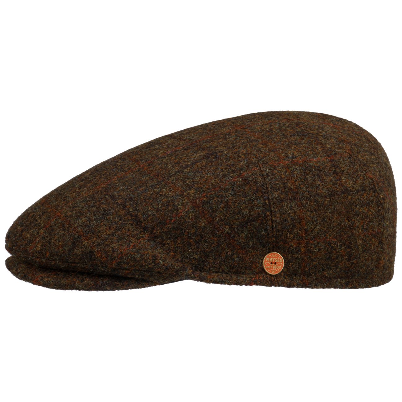 mayser-sidney-harris-tweed-flatcap-aus-schurwolle-mit-karo image 6