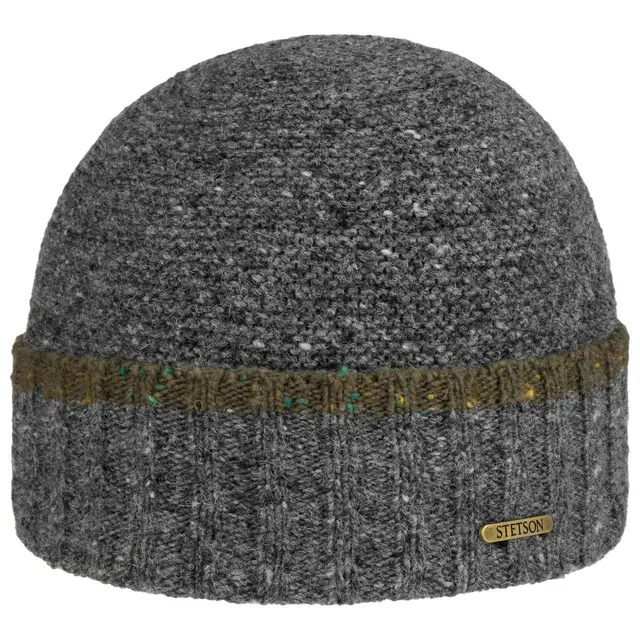 stetson-donegal-strickm-tze-beanie-made-in-italy-herren image 1